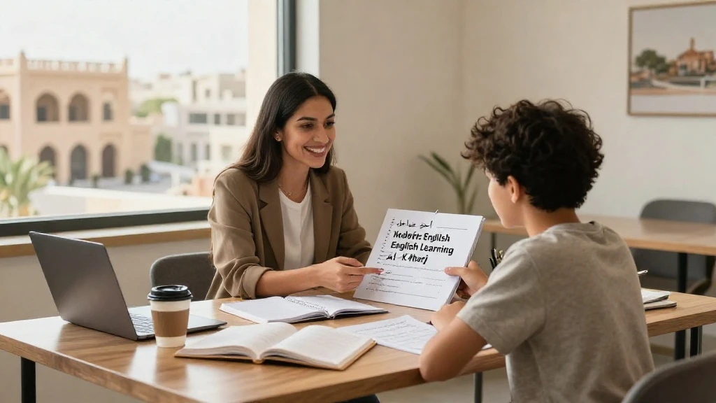 تعلم إنجليزية بالخرج
