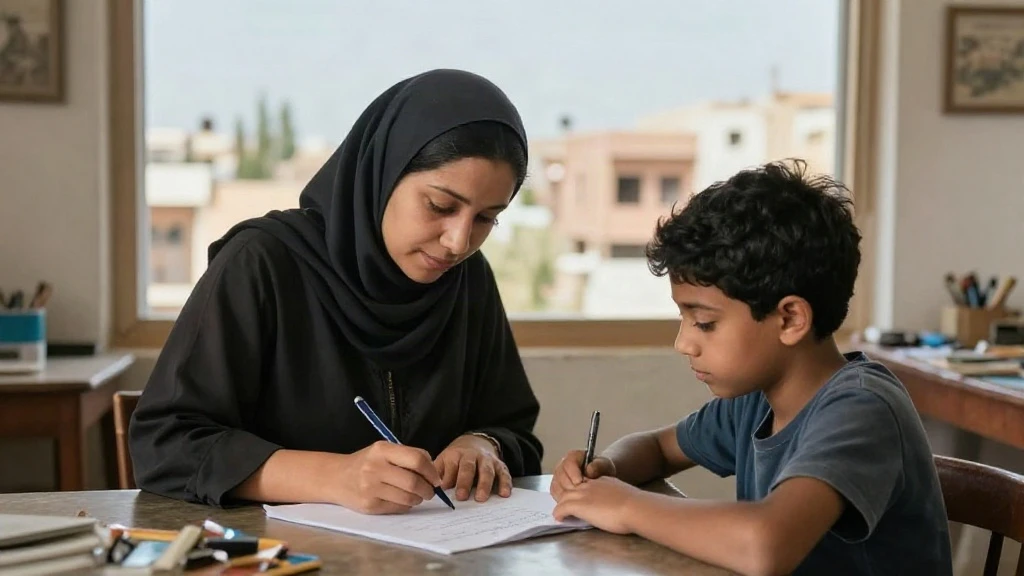 افضل معلمة صعوبات تعلم تجيء للبيت