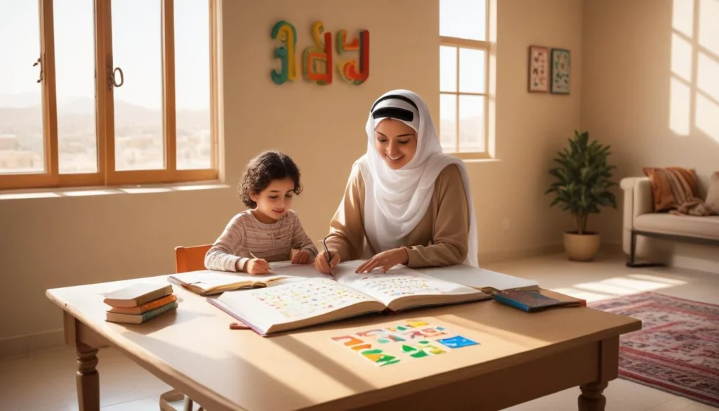 معلمة تأسيس في البيت بالطائف
