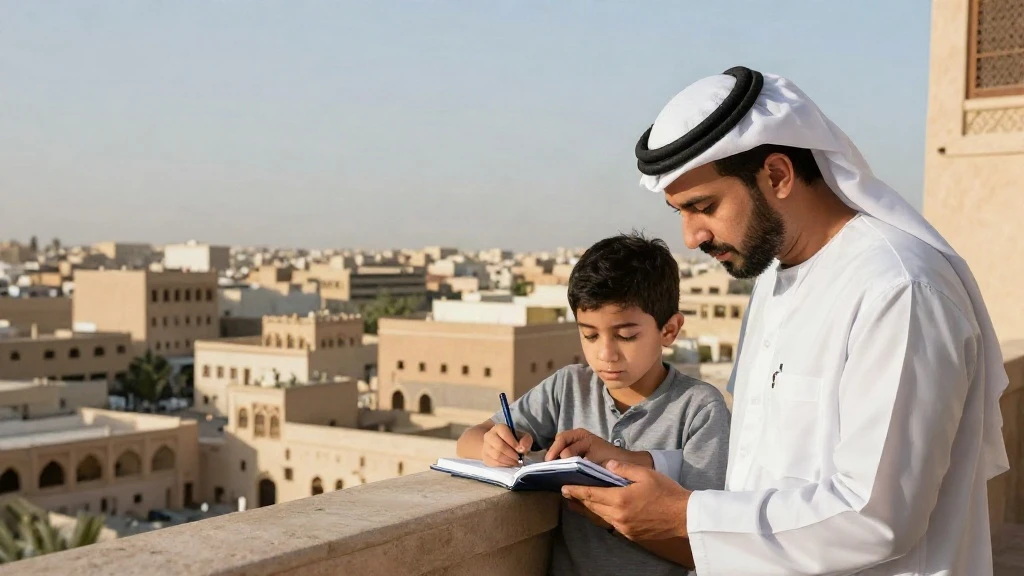 معلمة تؤسس طفلاً في المنزل