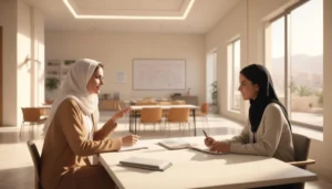 معلمة لغة إنجليزية في ابها