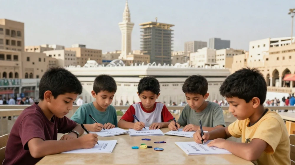 دورات انجليزي للاطفال في مكة